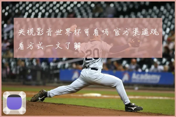央视影音世界杯可看吗 官方渠道观看方式一文了解