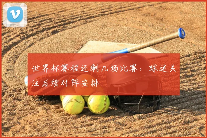 世界杯赛程还剩几场比赛,球迷关注后续对阵安排